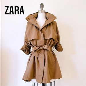 Zara Water Repellent Trench Coat